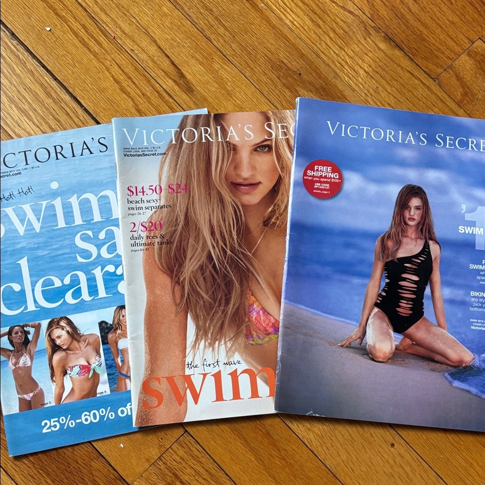 Vintage Victoria’s Secret 2010 Swim Catalog Lot VS Angels Y2K Fashion Magazines